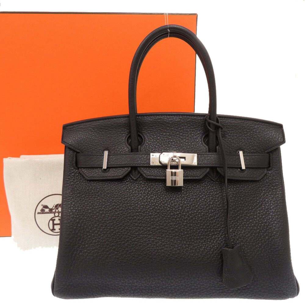 Hermes Excellent condition Hermès Birkin 30 handbag in Taurillon Clemence lea... - Picture 2 of 10